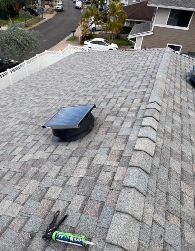 solar roof vent