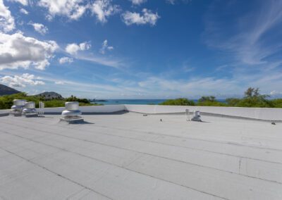 low slope roof