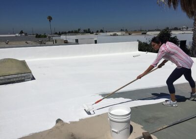 Elastomeric roof coating