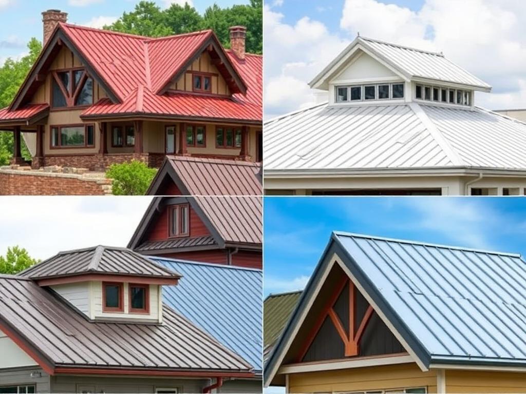 metal roofing types